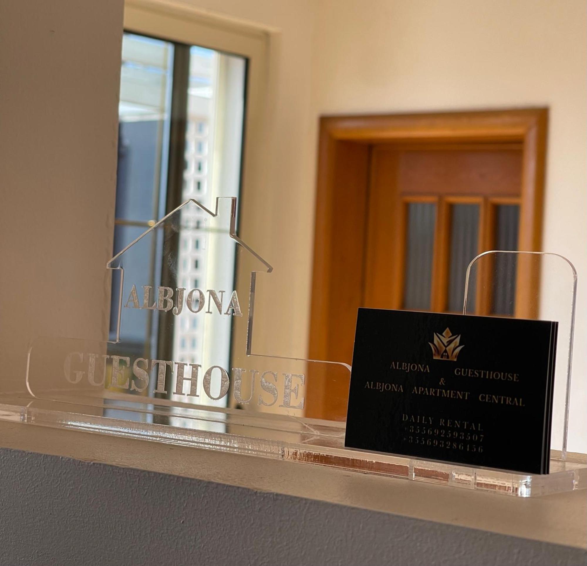 Albjona Guesthouse Тирана Екстериор снимка